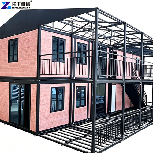 2 story container folding home