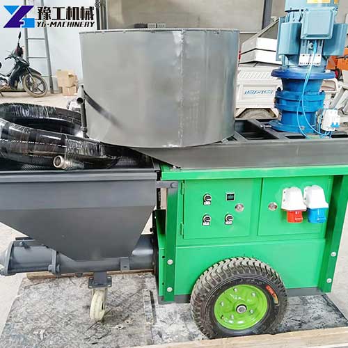 cement plaster spray machine buying
