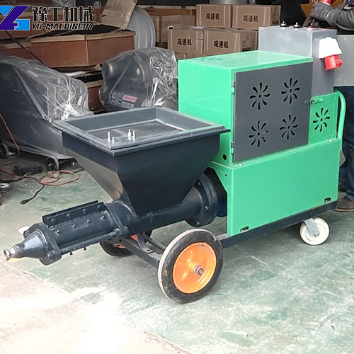 cement plaster spray machine