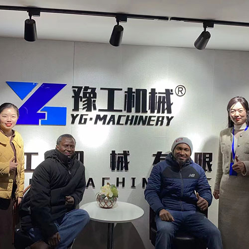 customers visit with satisfaction