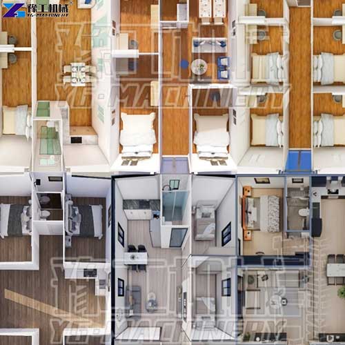 customizable mobile expandable prefab house