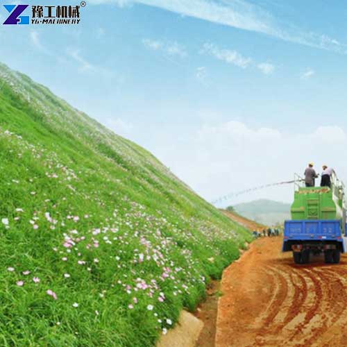 hydro seed machine slope application scenarios