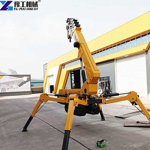 mini crawler spider crane