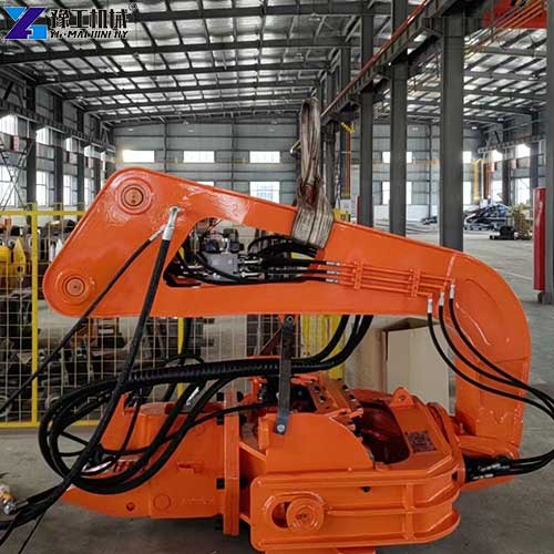 mini excavator pile driver attachment