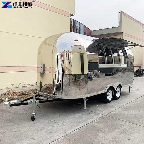 round food trailer with reasonable prices