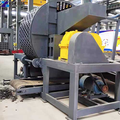 rubber tire shredder
