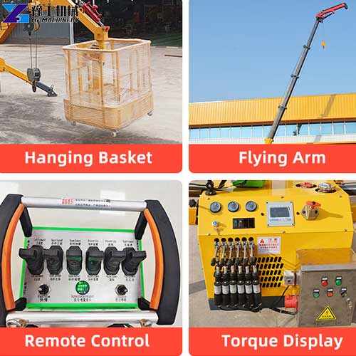 spider crane accessories