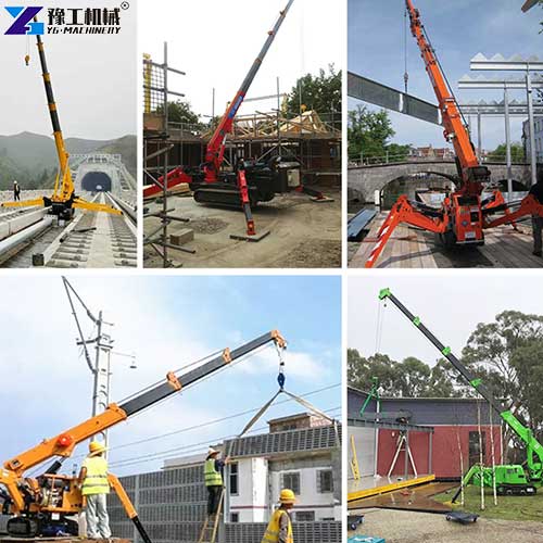 spider crane multi scenario applications