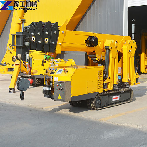 spider crawler crane packing