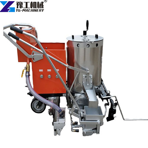 thermoplastic striping machine