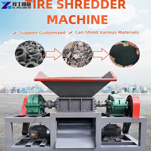 tire shredder machine cost