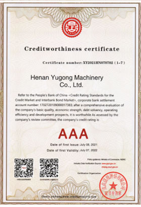 yg certificate