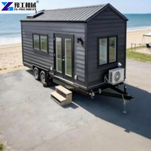 20ft expandable container house with trailer