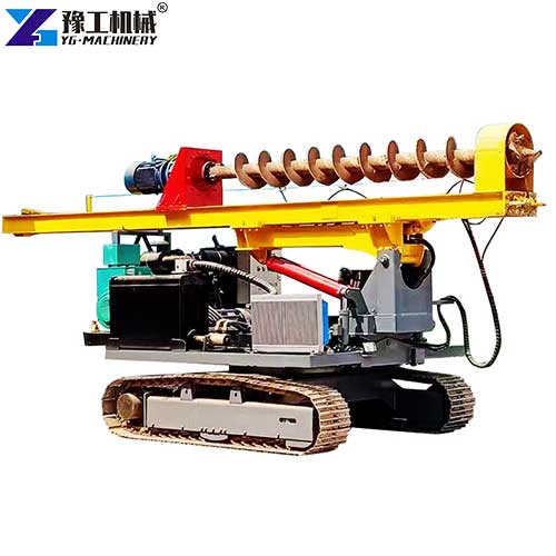 YG helical pile driver