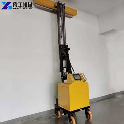 automatic wall plaster machine application