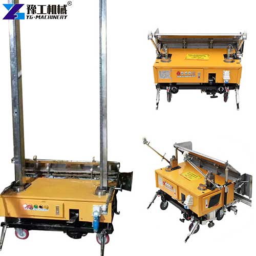automatic wall plaster machine