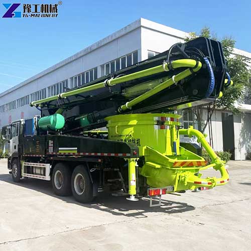 concrete pump truck