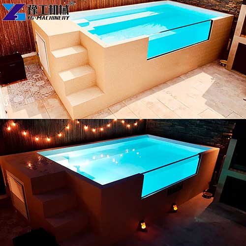 container swimming pool cost