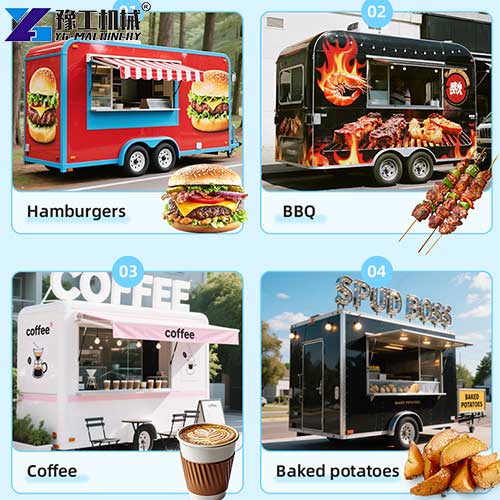 diverse uses of food kitchen trailer