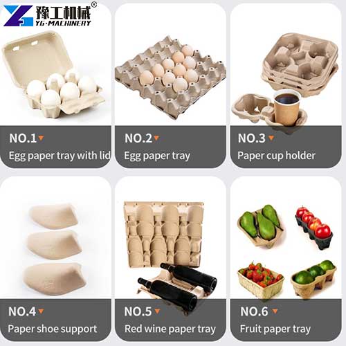 egg tray production machine applications
