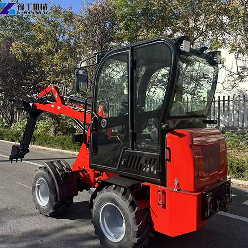 electric skid steer display
