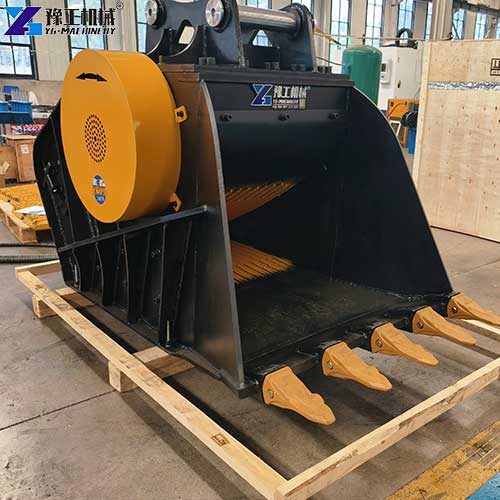 excavator crusher bucket manufacturer