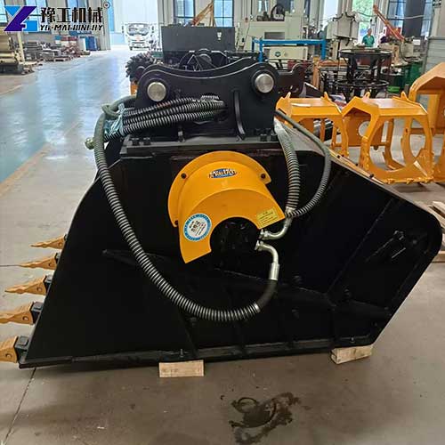 excavator crusher bucket