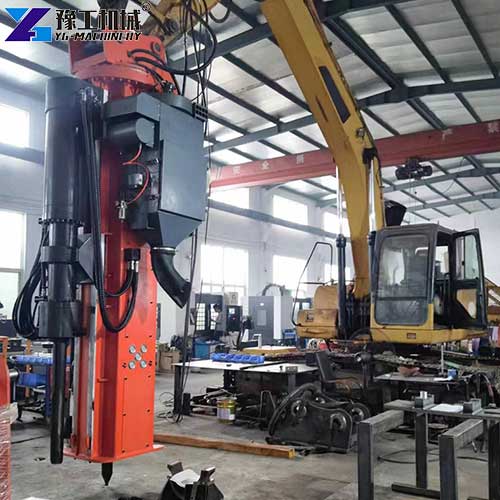 excavator drill and splitting machine price