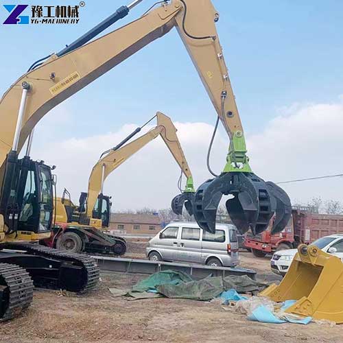 excavator orange peel grapple price