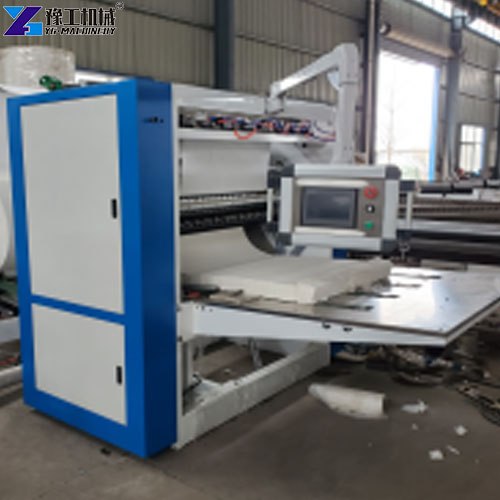 facial tissue folding machine