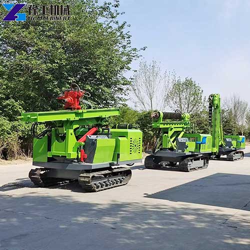 hydraulic pile driver machine