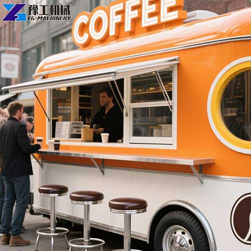 mobile kitchen food truck for coffee