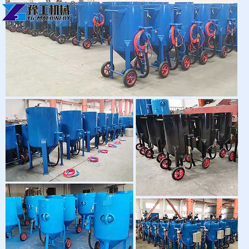 mobile sandblasting machine manufacturer