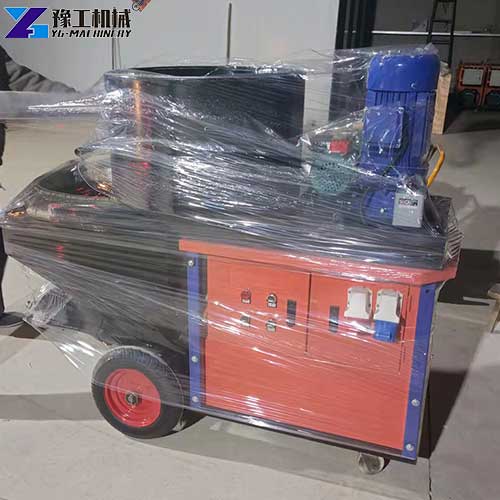 packing of cement mortar spray machine