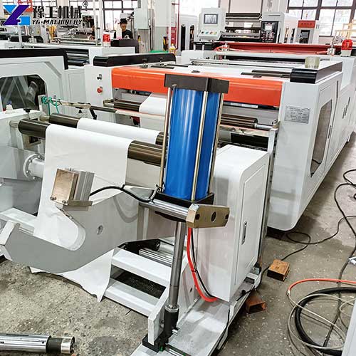 paper roll slitting & rewinding machine