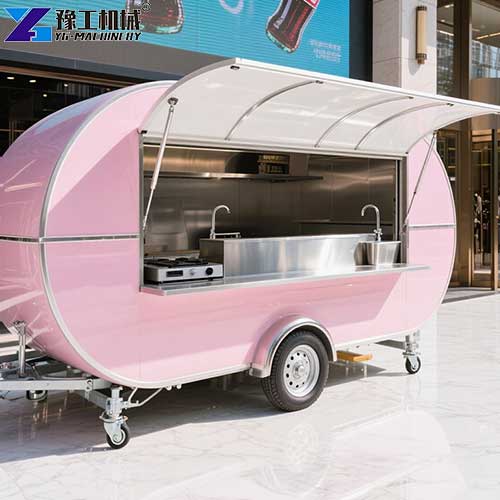 pink food trailer