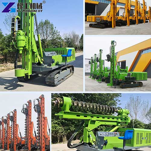 portable helical pile driver types