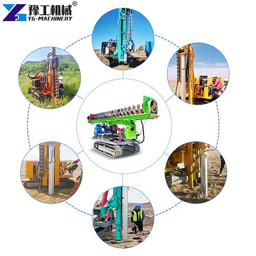 portable helical pile driver