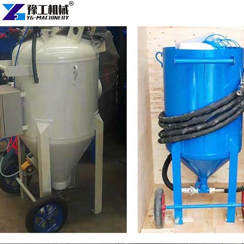 portable sand blaster types