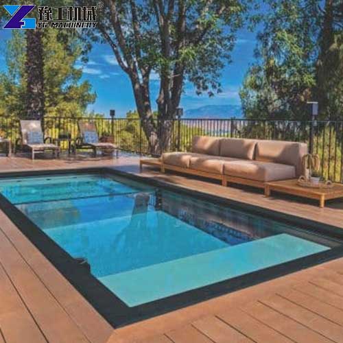 small container pool inground