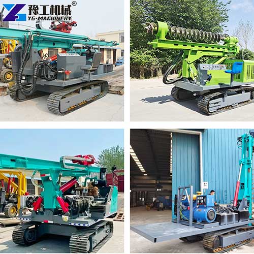 solar pile driver machine types