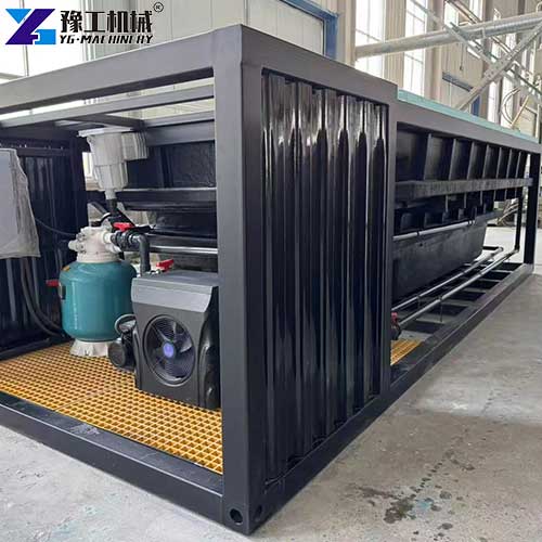 storage container swimming pool with heater