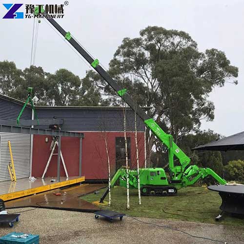 tracked mini crane