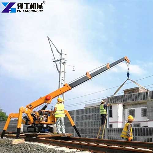 5 ton spider crane application