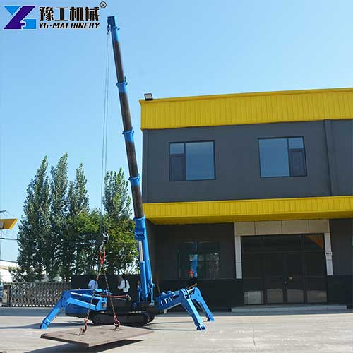 5 ton spider crane usage