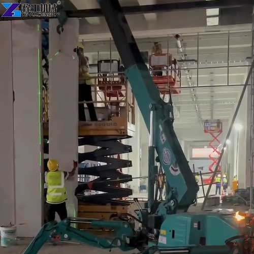 5t tracked mini crane application
