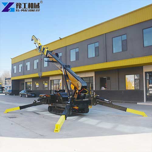 8t crawler spider crane