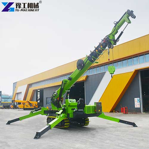 8t mobile spider crane