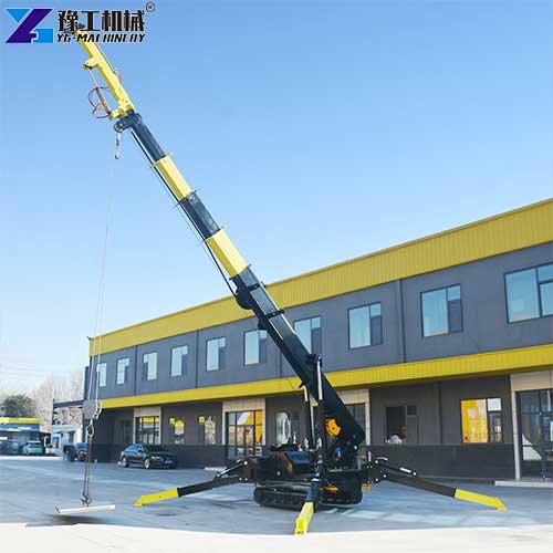 8t spider crane usage