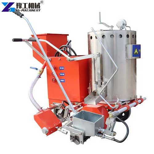 YG thermoplastic paint machine sold to Poland